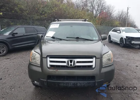 2006 Honda Pilot Ex-L из США, поврежденный, VIN 5FNYF18626B029932